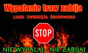 STOP Wpalaniu Traw